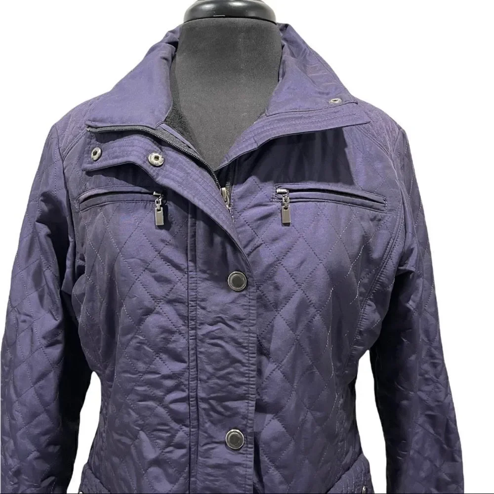 𝅺Pendleton Purple Fleece Lined Quilted Jacket Sz M